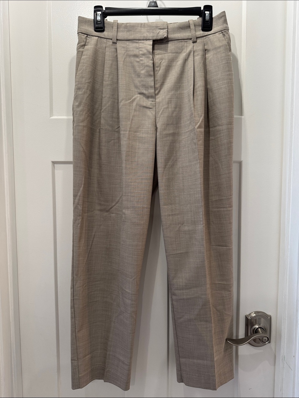 H&M Light Taupe Casual Pants Size 8